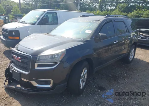 2014 GMC Acadia Sle-1 z USA, uszkodzony, nr VIN 1GKKRNED8EJ376121